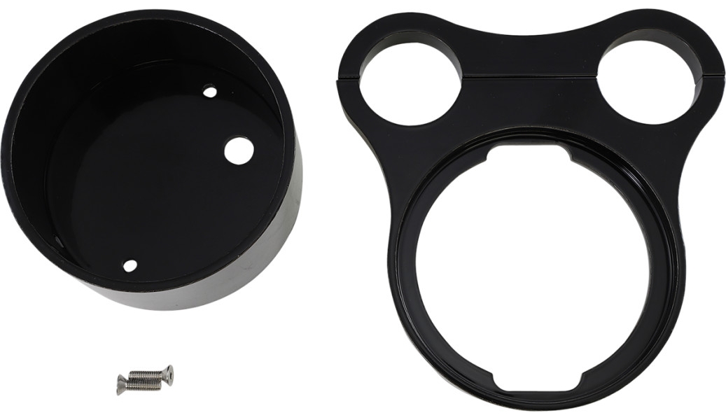 Tee-bar Gauge Mounts for 1 1/2in. Mounts - Flat Black