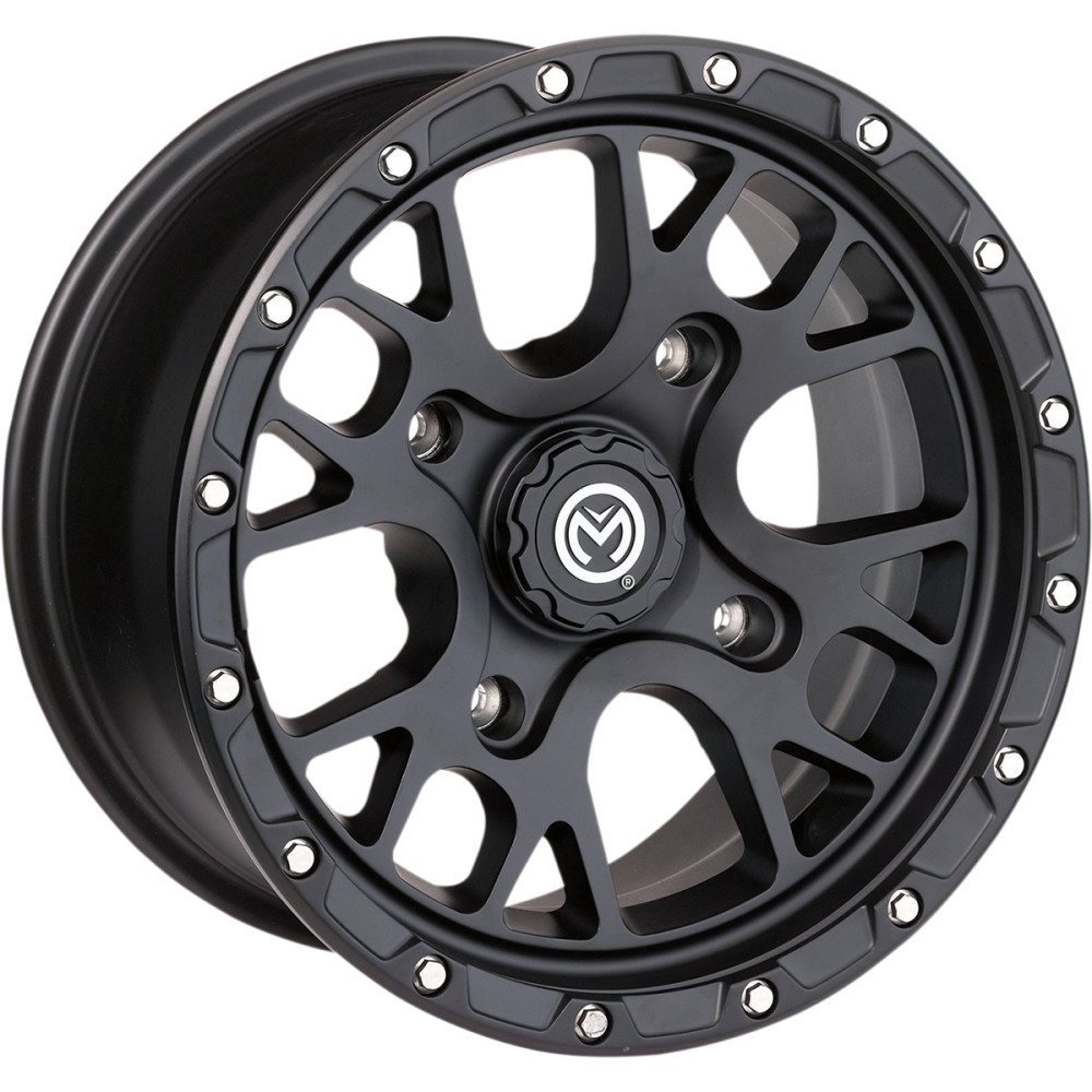 545X Wheel - 14x7 - 4+3 Offset - 4/156 - Satin Black