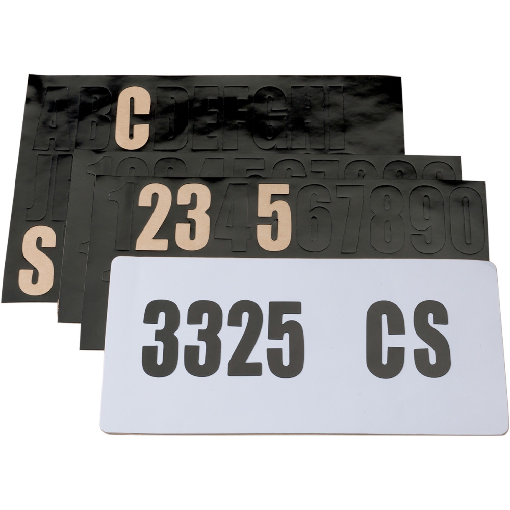 License Decal Kit