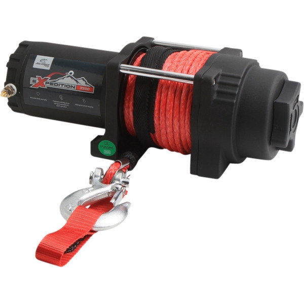 3,500-lb Expedition Series Winch with Synthetic Rope