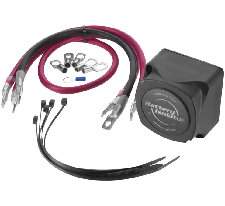 Dual Battery Isolator And Wiring Kit
