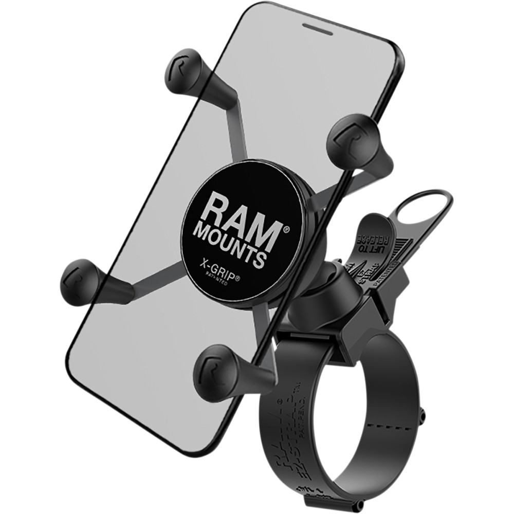 X-Grip Phone Mount w/ Ez-Strap Rail Mount