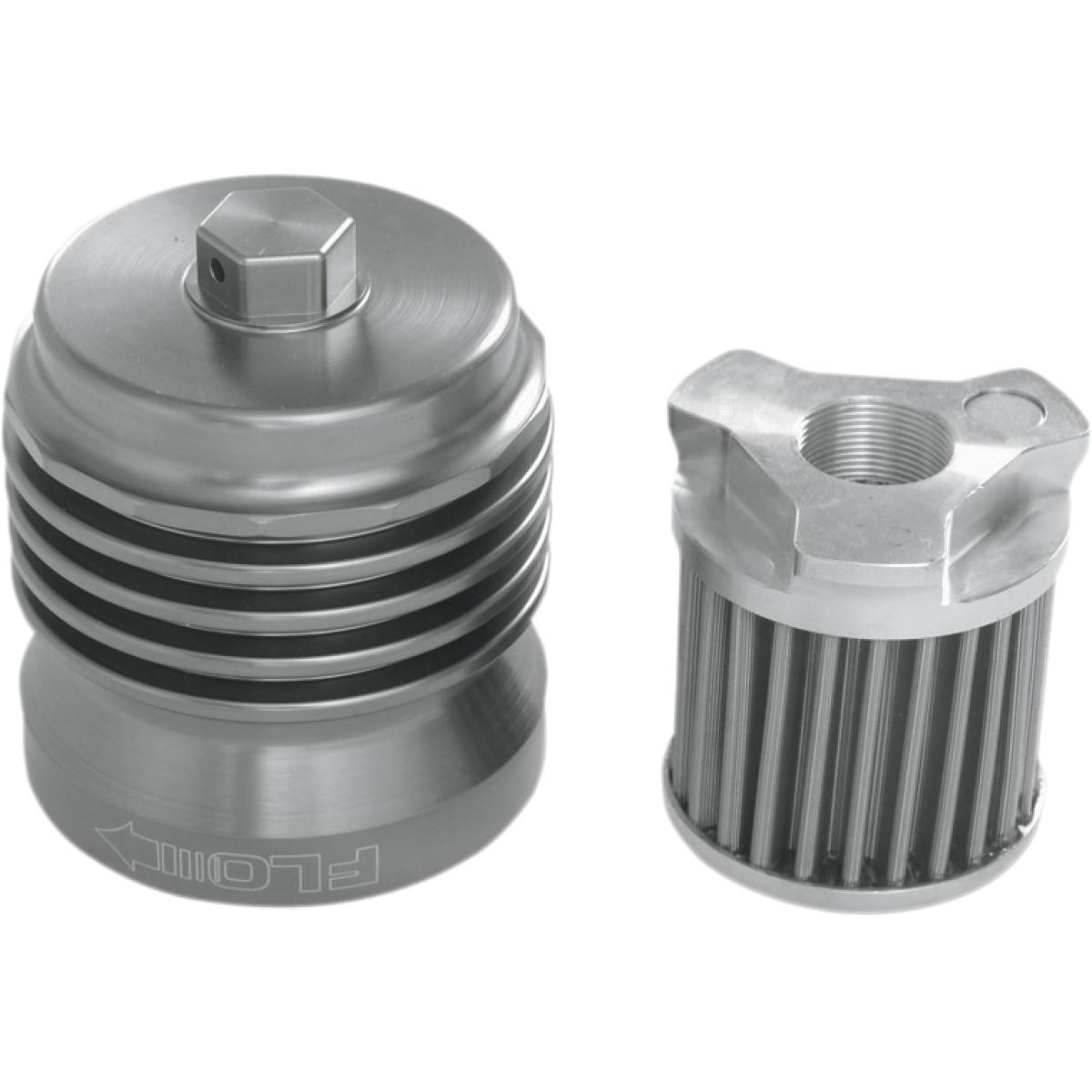 FLO Spin On Stainless Steel Oil Filter