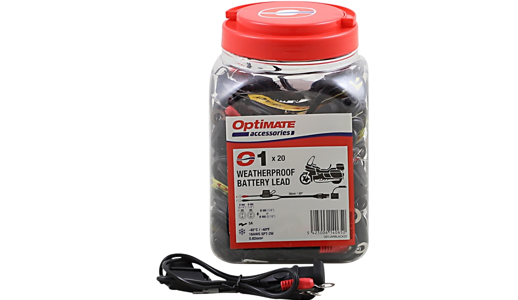1/4in. Eyelet SAE Battery Connection Lead - 20 Package