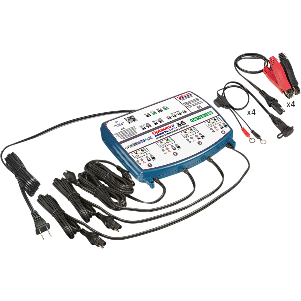Optimate 2 Duo Four-Bank Series Battery Charger