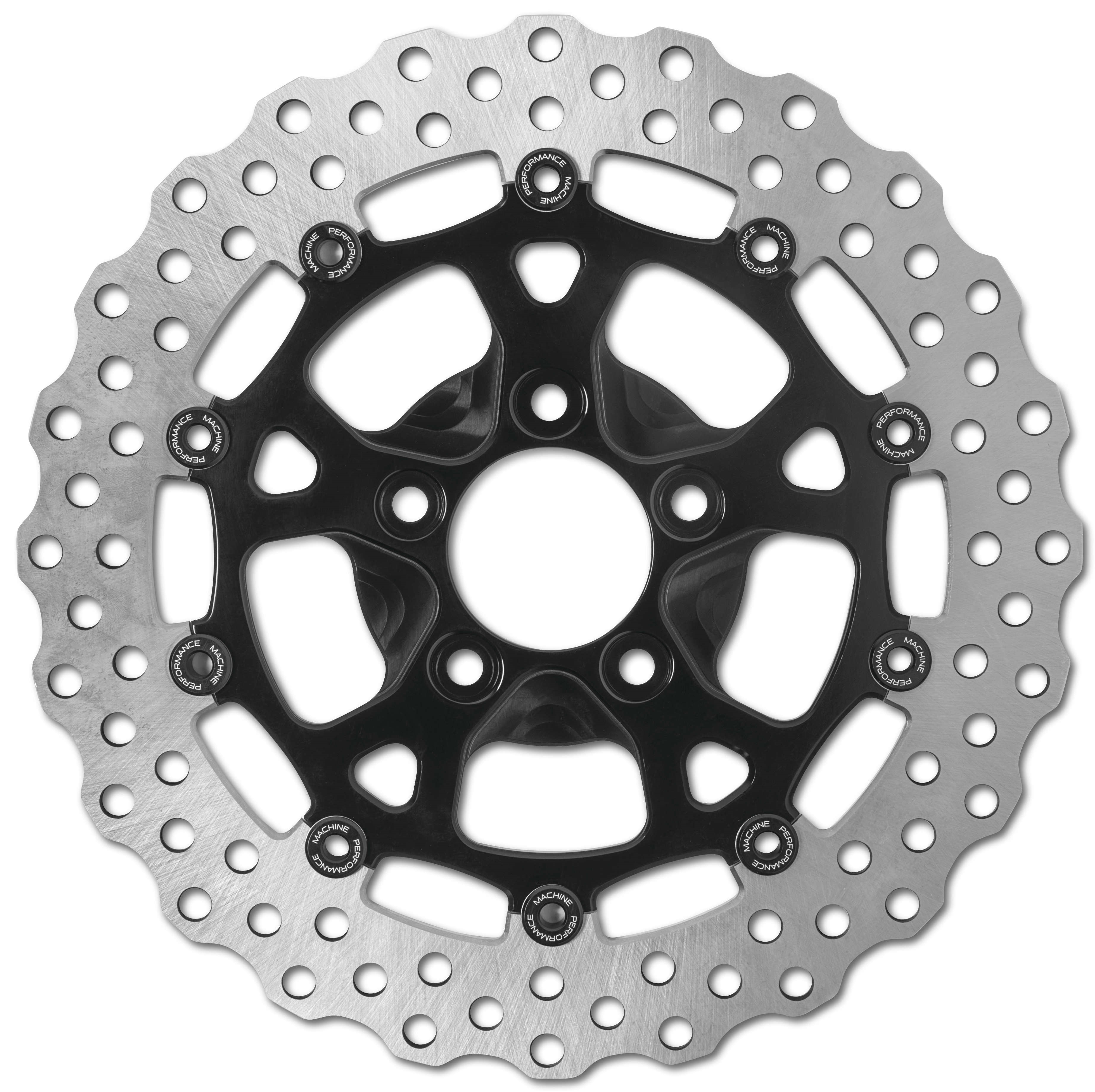 Dominator Front Brake Disc - 11.5 - Black Anodized
