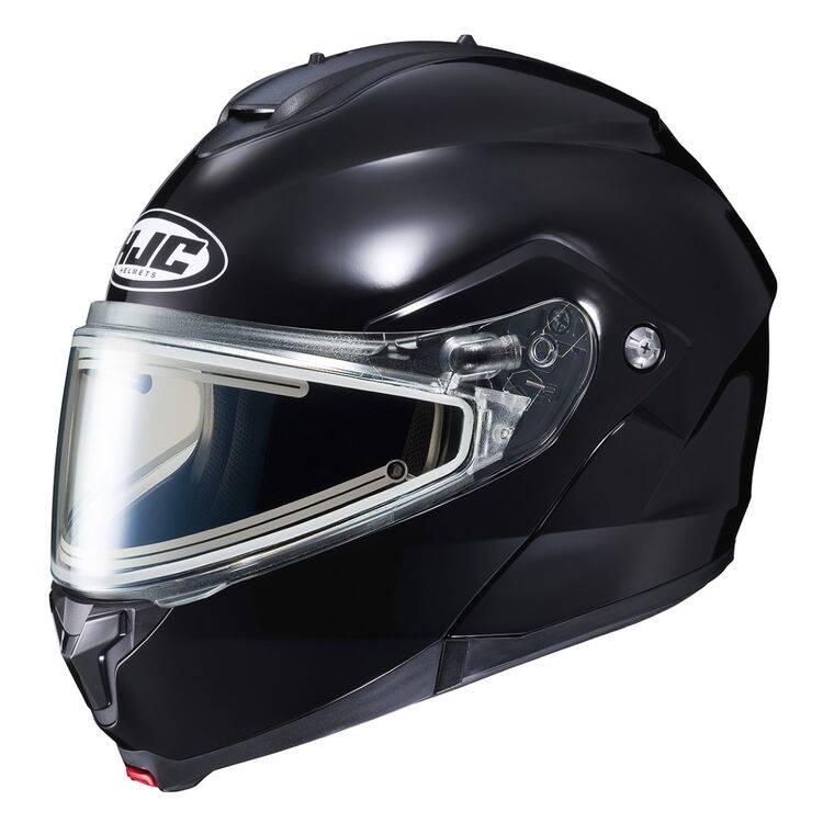 C91 Solid Snow Helmet with Electric Shield