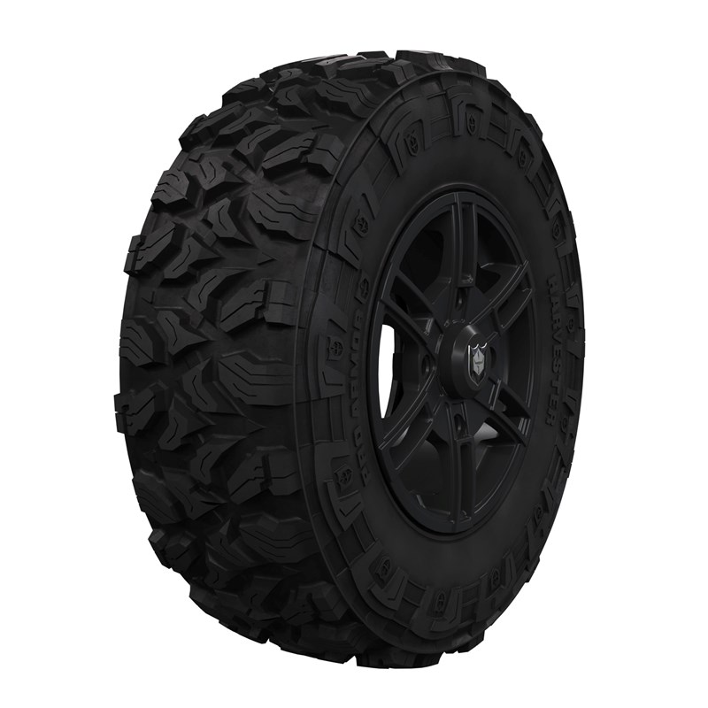 Pro Armor Wyde, Harvester Wheel and Tire Set - 30x15 - Matte Black