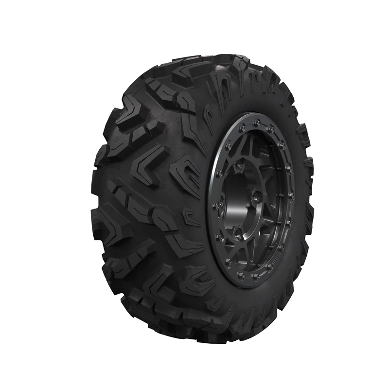 4302 Beadlock, Attack Wheel and Tire Set - 26x14
