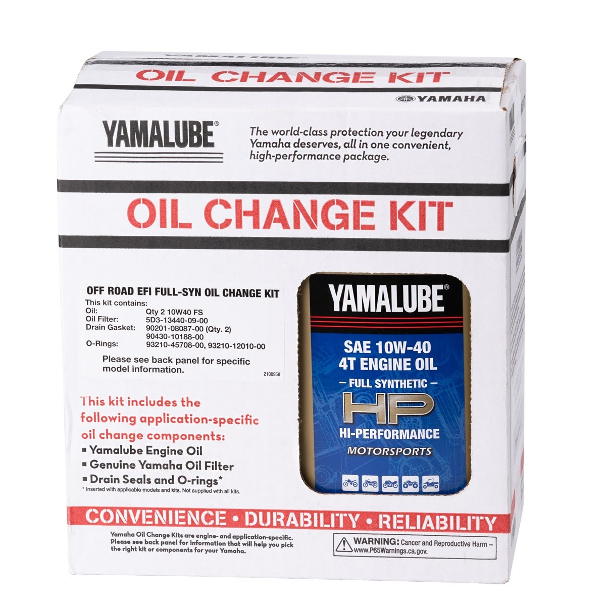 Full-Synthetic Oil Change Kit