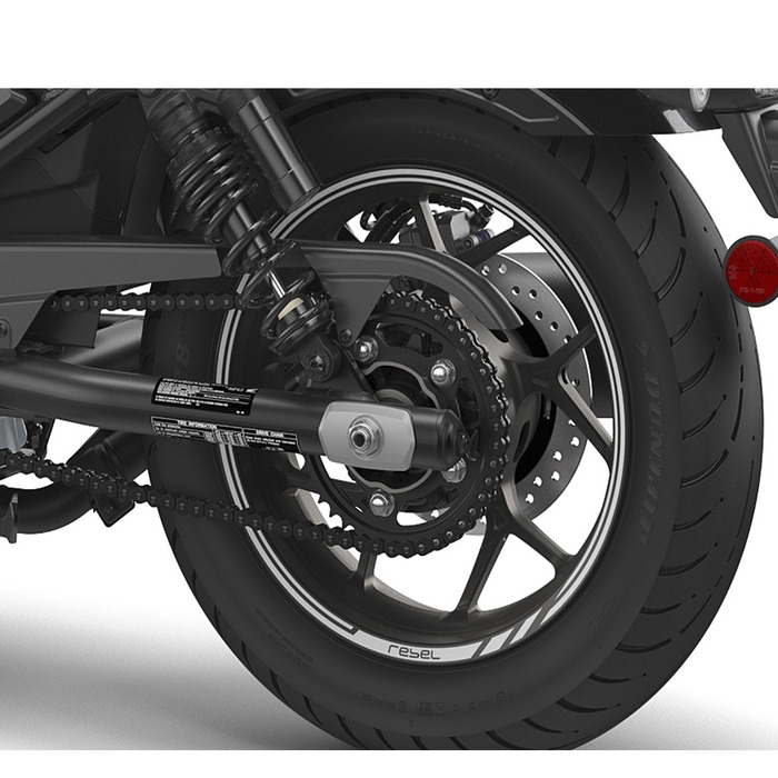 Wheel Stripe - 16in - Rear Gray