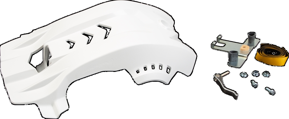Fortress Skid Plate - White