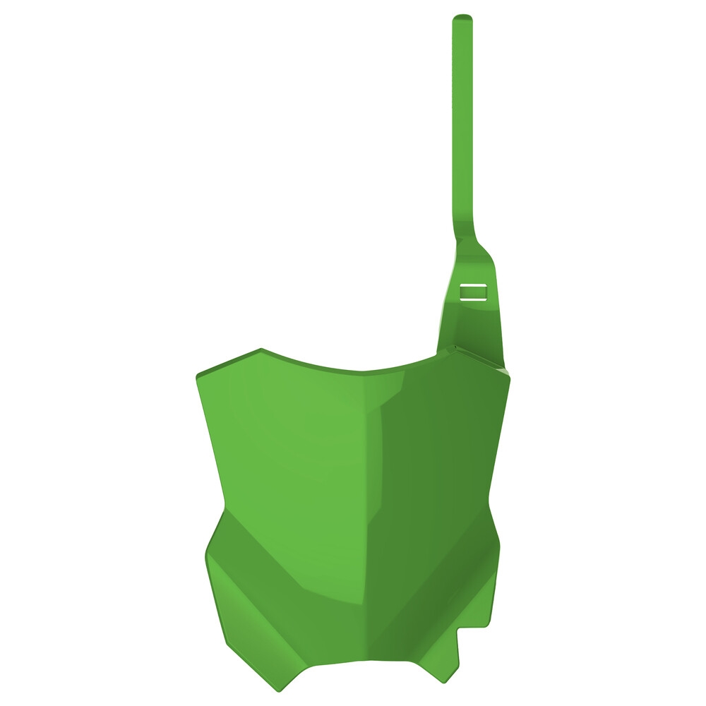 Restyle Front Number Plate - Green