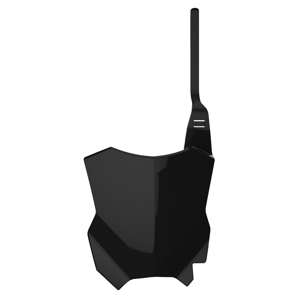 Restyle Front Number Plate - Black