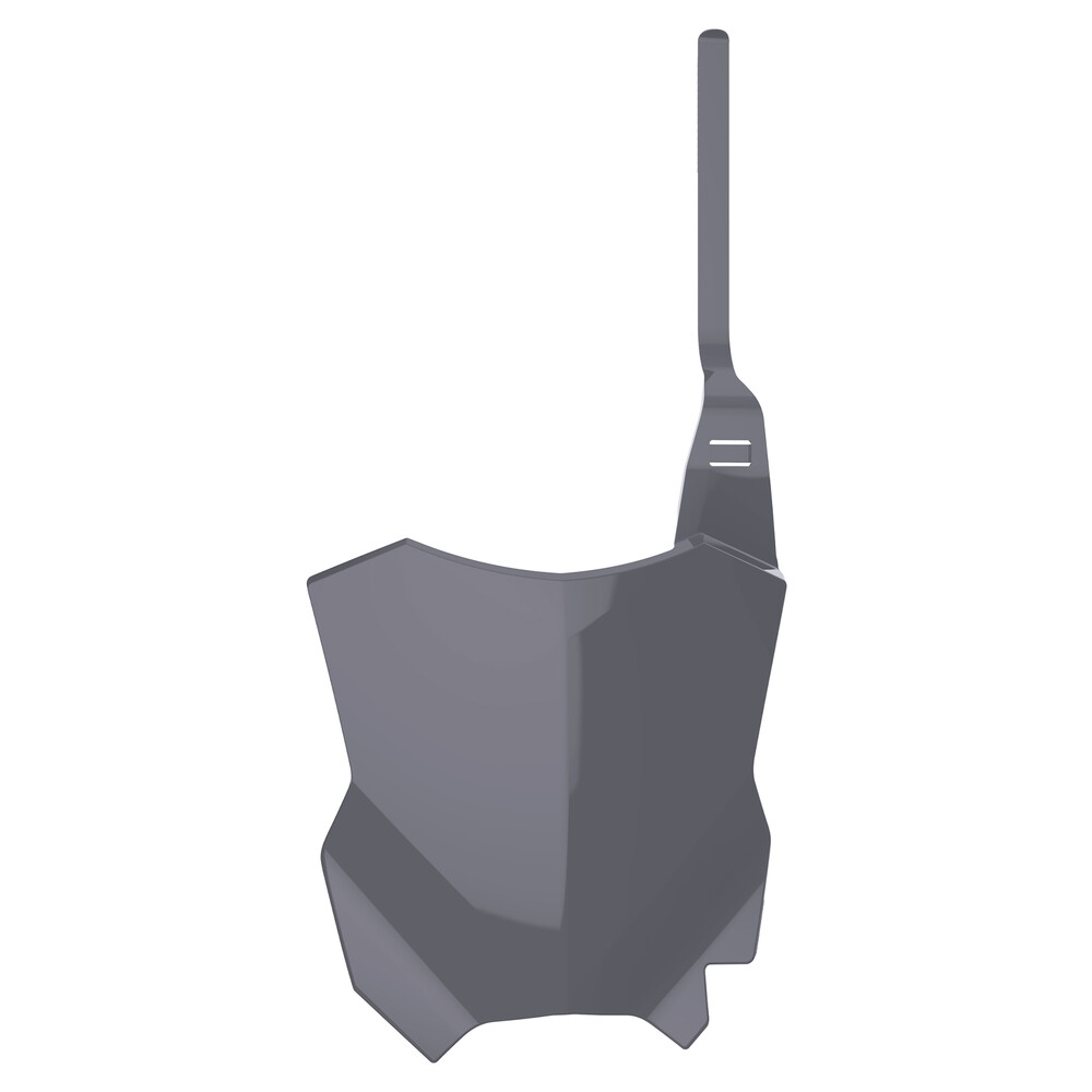 Restyle Front Number Plate - Nardo Gray