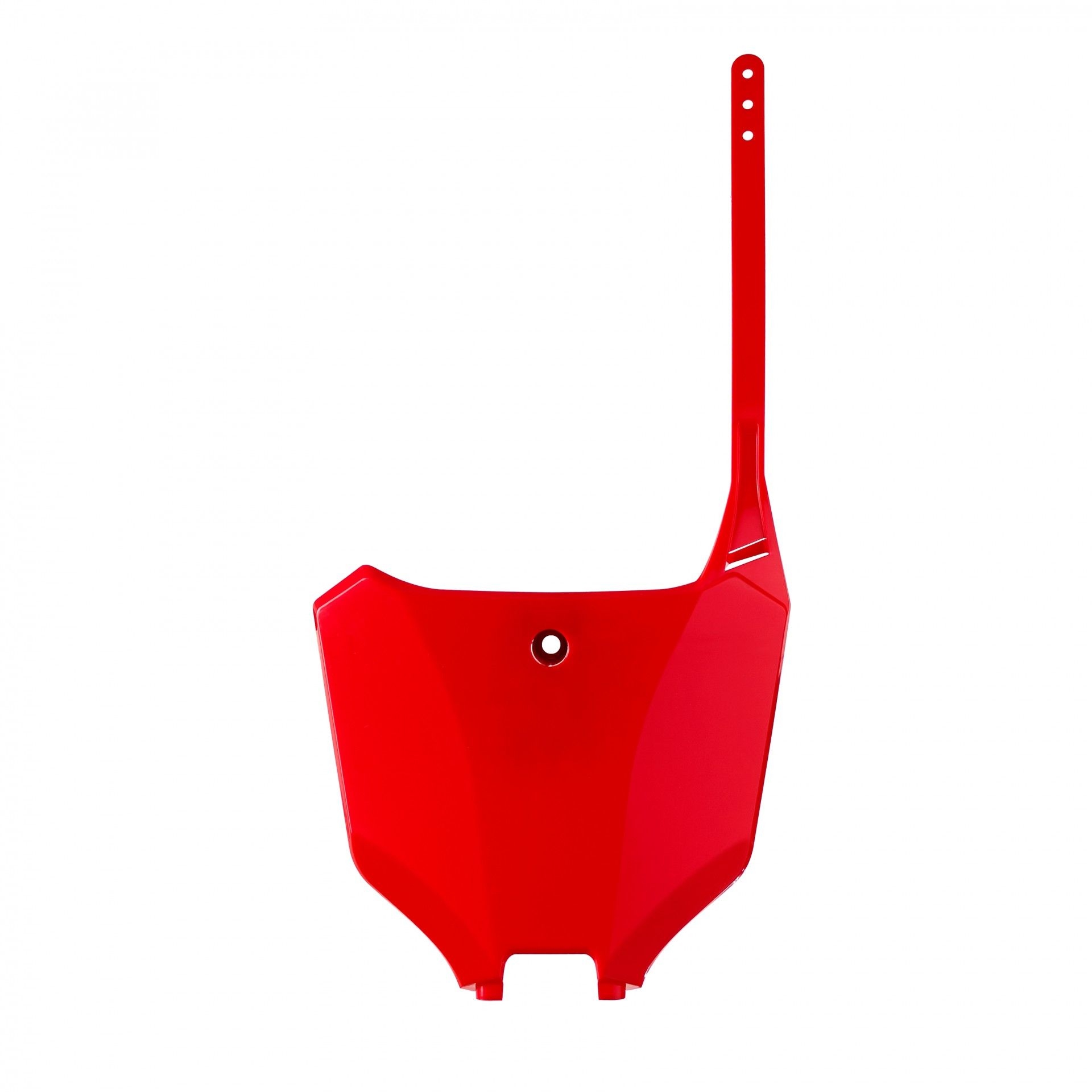 Front Number Plate - Red