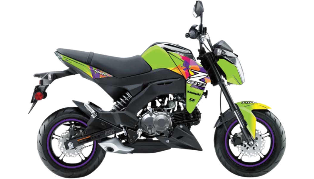 Z-125 Pro Graphic - Retro MX Green