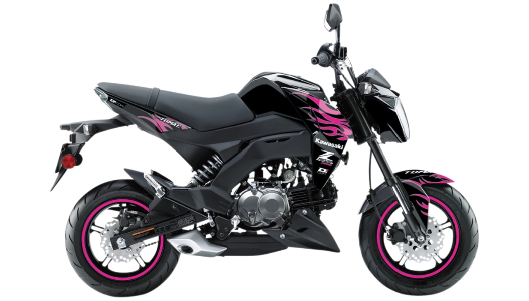 Z-125 Pro Graphic - Pink Flame