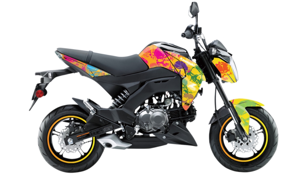 Z-125 Pro Graphic - Happy Skull