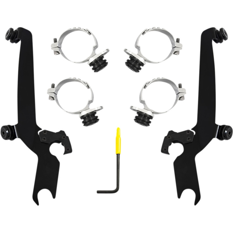 Trigger-Lock Mount Kit for Sportshield Windshields - Black