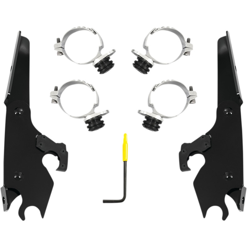 Trigger-Lock Mount Kit for Batwing Fairing - Polished