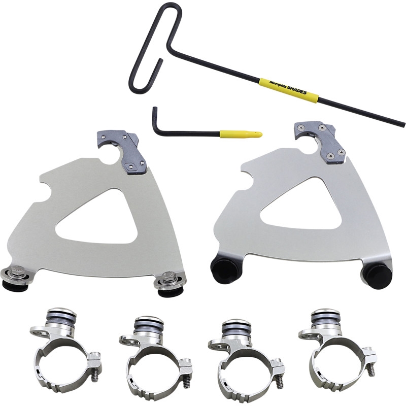 Trigger Lock Mount Kit for Road Warrior Fairing - Polished