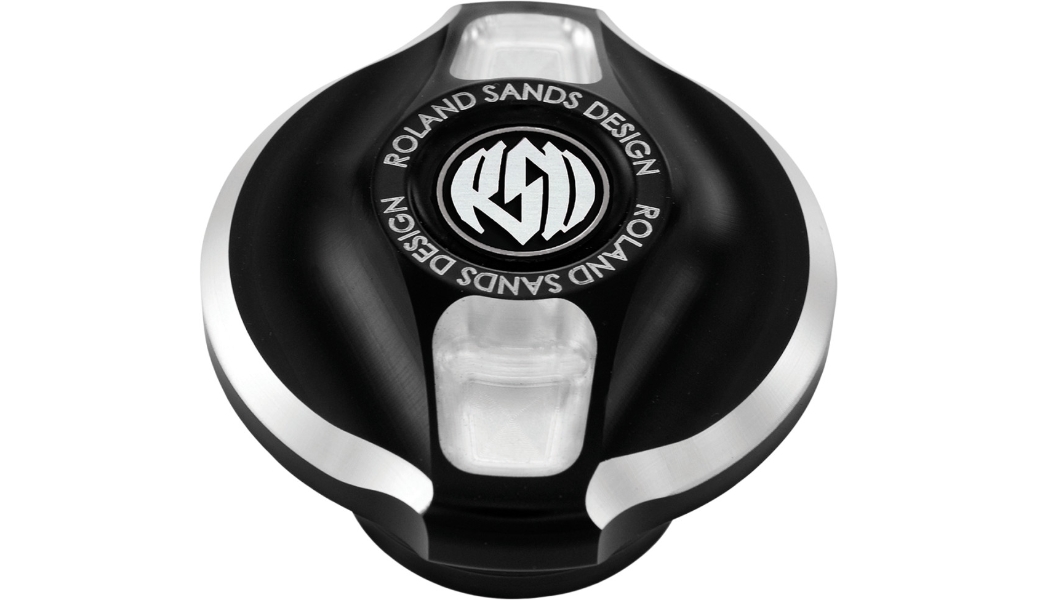 Billet Aluminum Gas Caps - Cafe - Contrast Cut