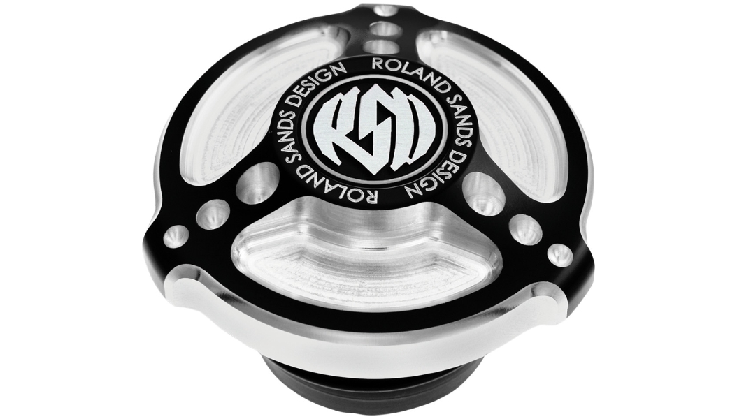 Billet Aluminum Gas Caps - Tracker - Contrast Cut