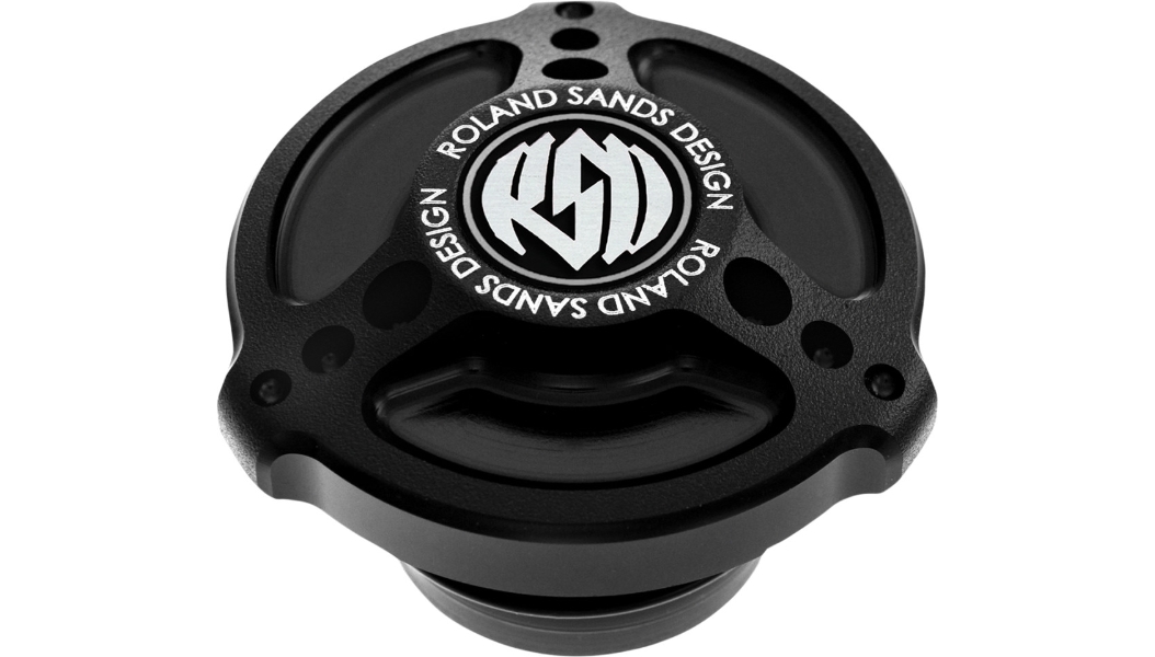 Billet Aluminum Gas Caps - Tracker - Black Ops