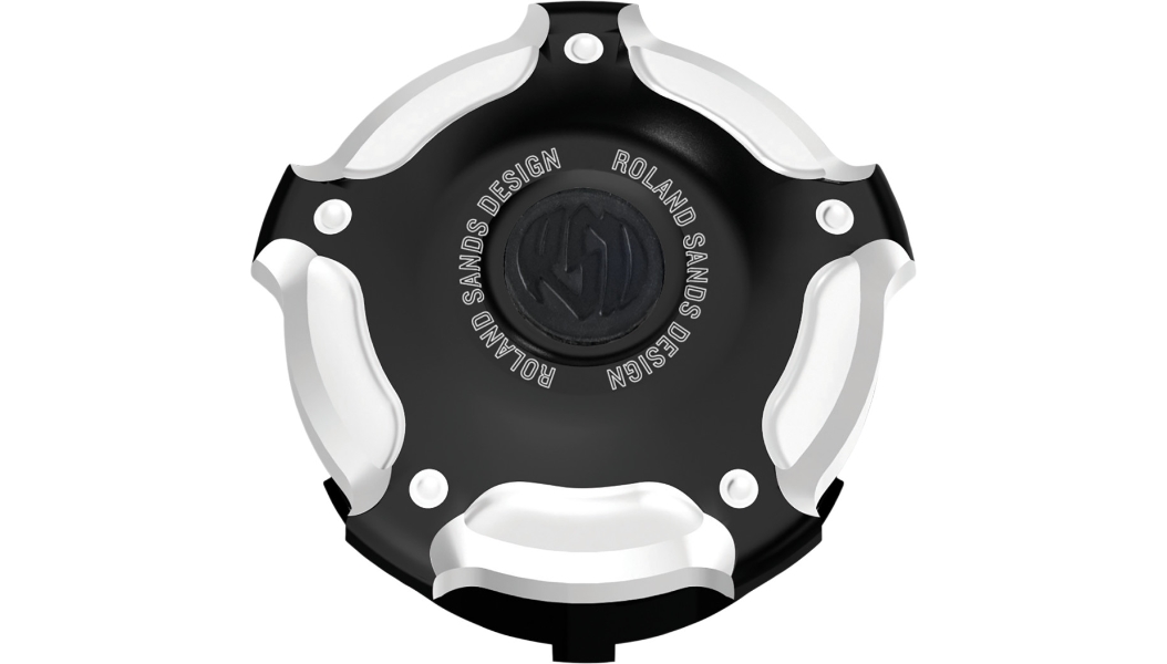 Billet Aluminum Gas Caps - Misano - Contrast Cut