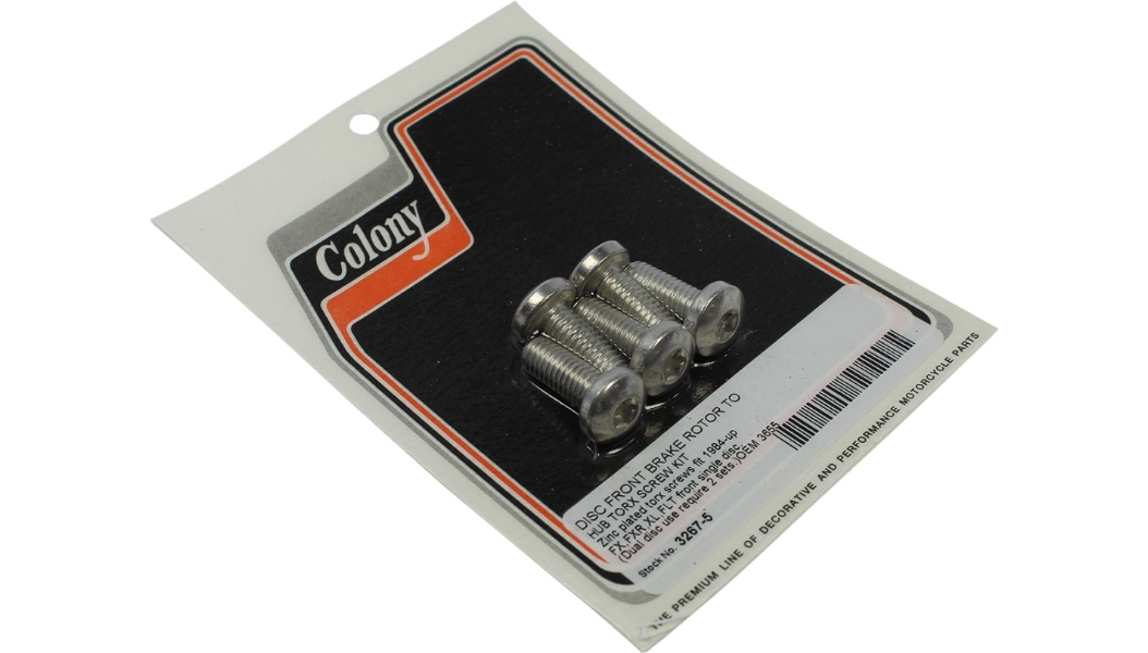 Front Brake Rotor-To-Hub Torx Screw Kits