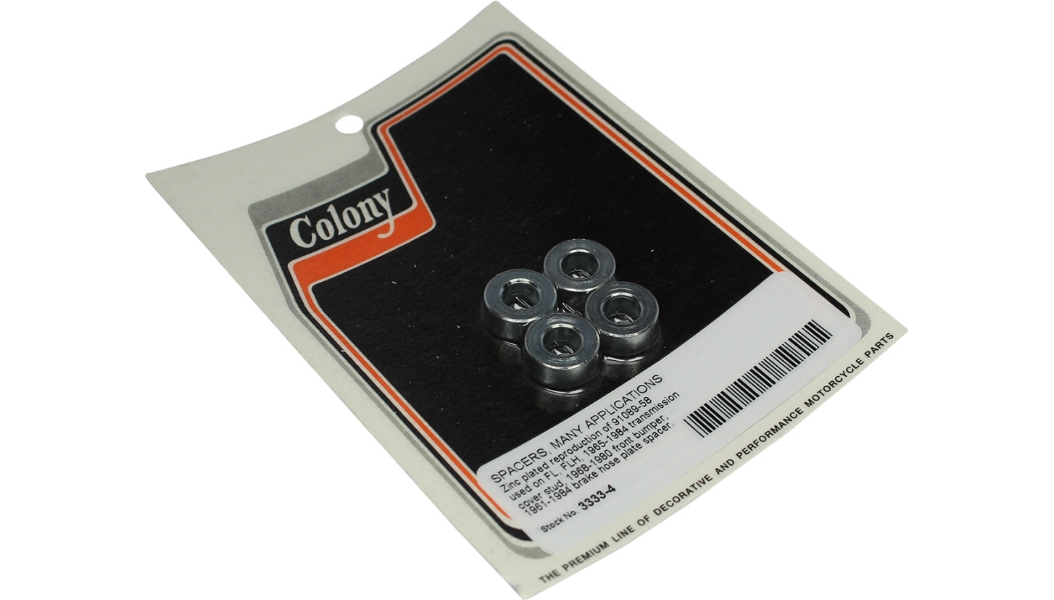 Zinc-Plated Spacers - 5/9in. x 5/16in. x 9/32in.