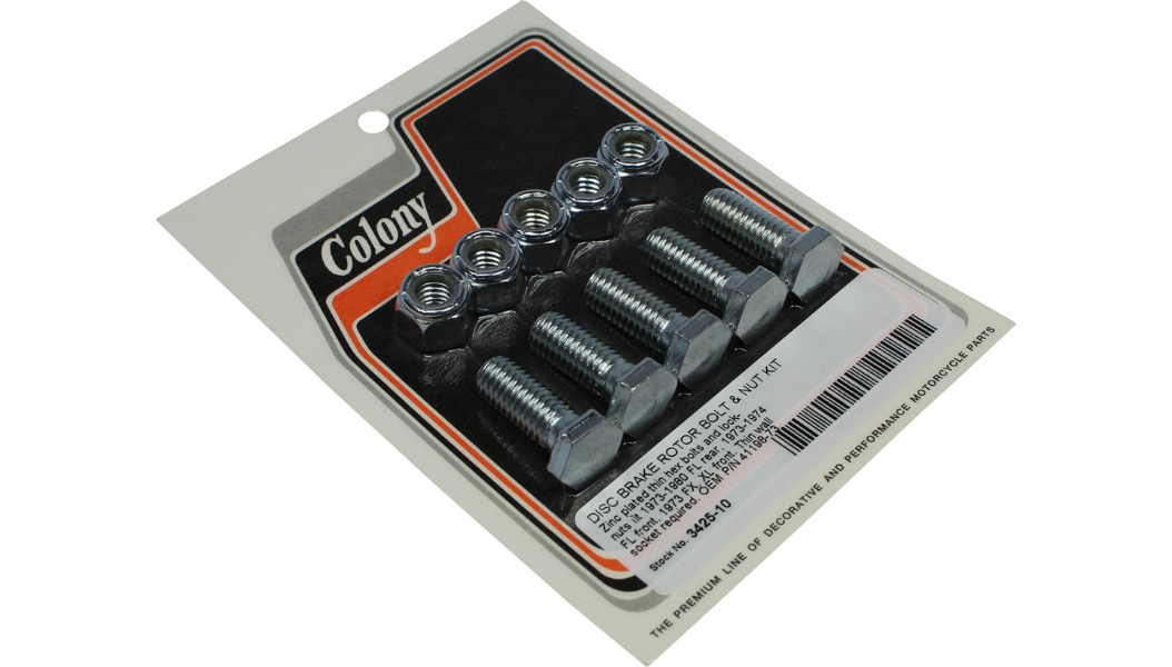 Disc Brake Rotor Bolt Kit