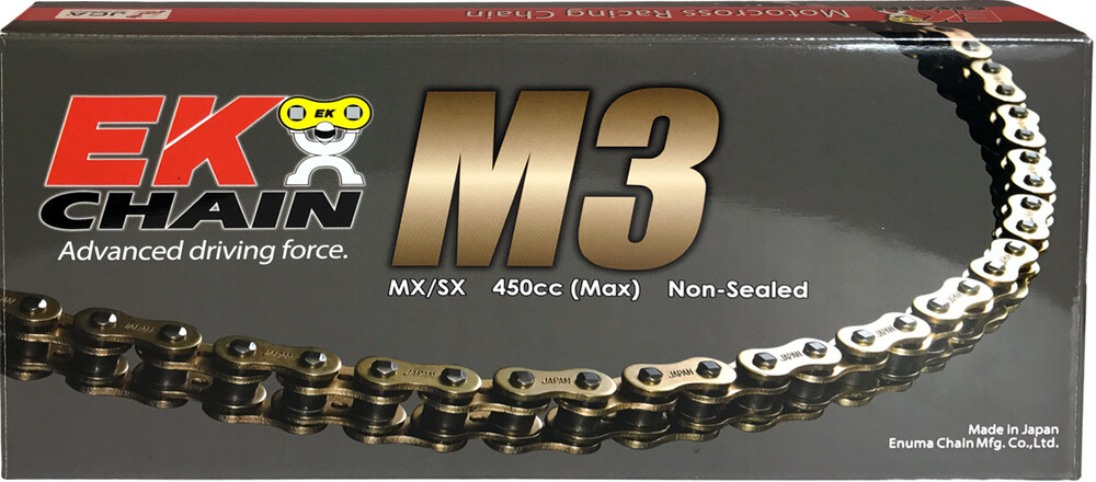 520 M3 Serie Chain - 120 Links - Gold
