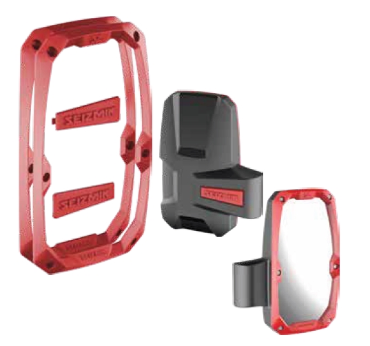 Trim Kits for Embark ABS Side View Mirror - Red