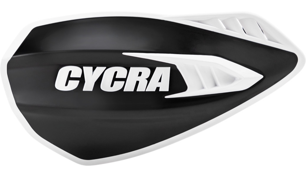 Cyclone Handguards - Black/White