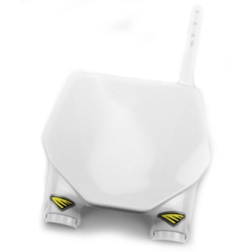 Factory Edition Stadium Number Plate - White