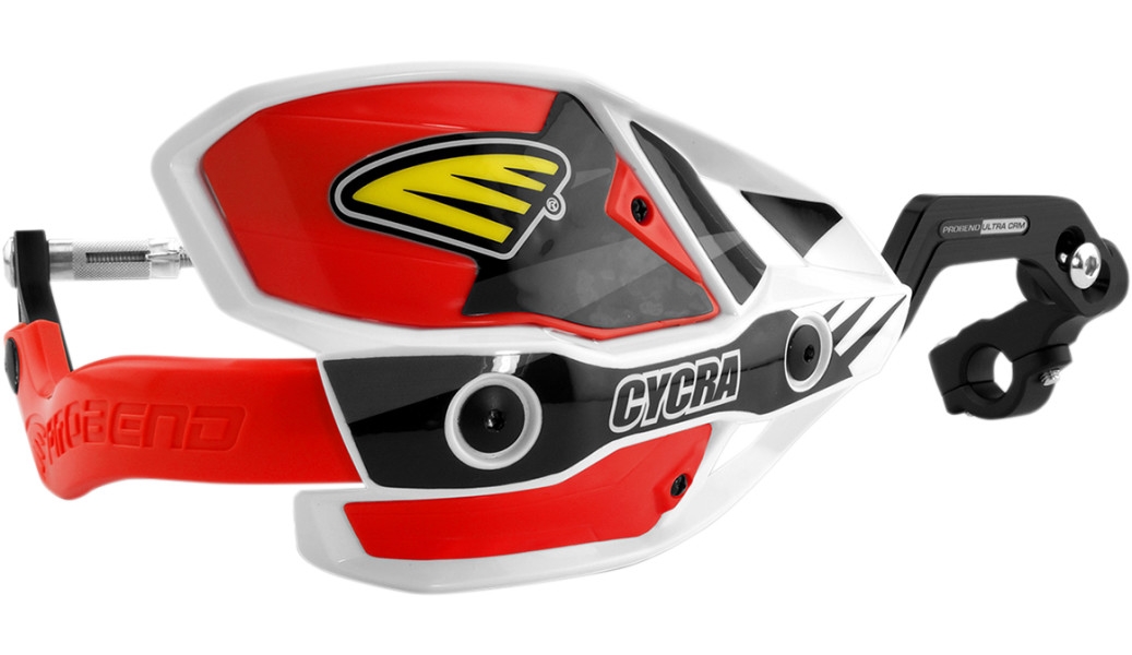 Ultra Probend CRM Wrap Around Handguards - White/Red