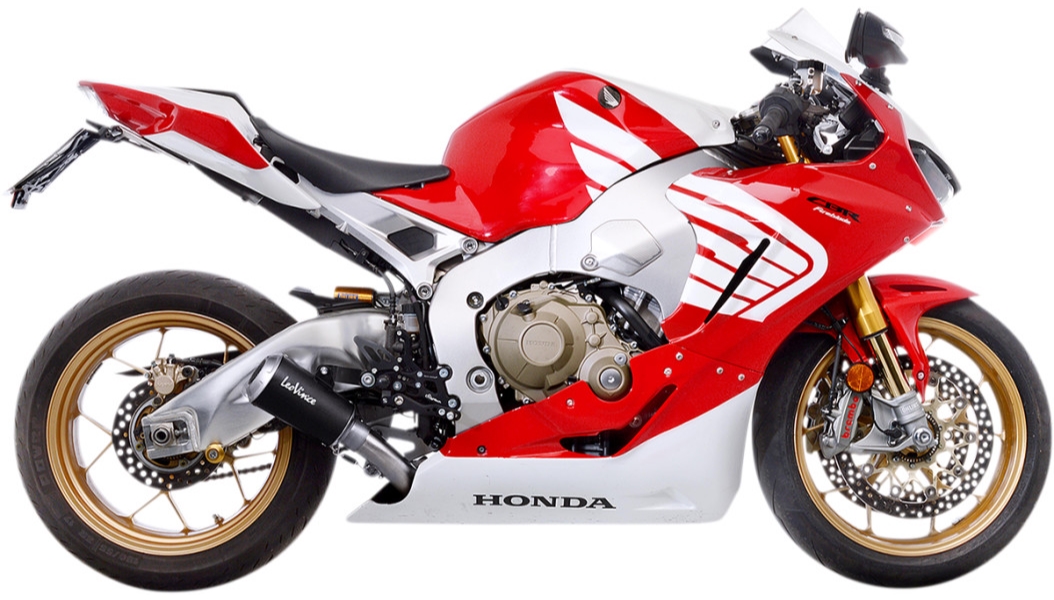 LV-10 Slip-On - Carbon Muffler - Stainless End Cap