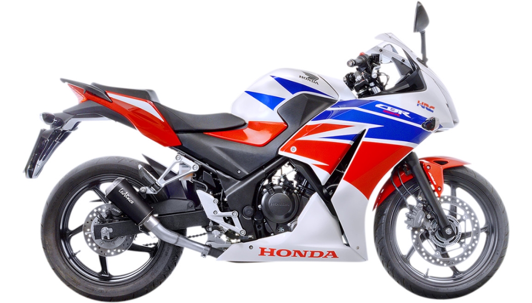 LV-10 Slip-On - Carbon Muffler - Stainless End Cap