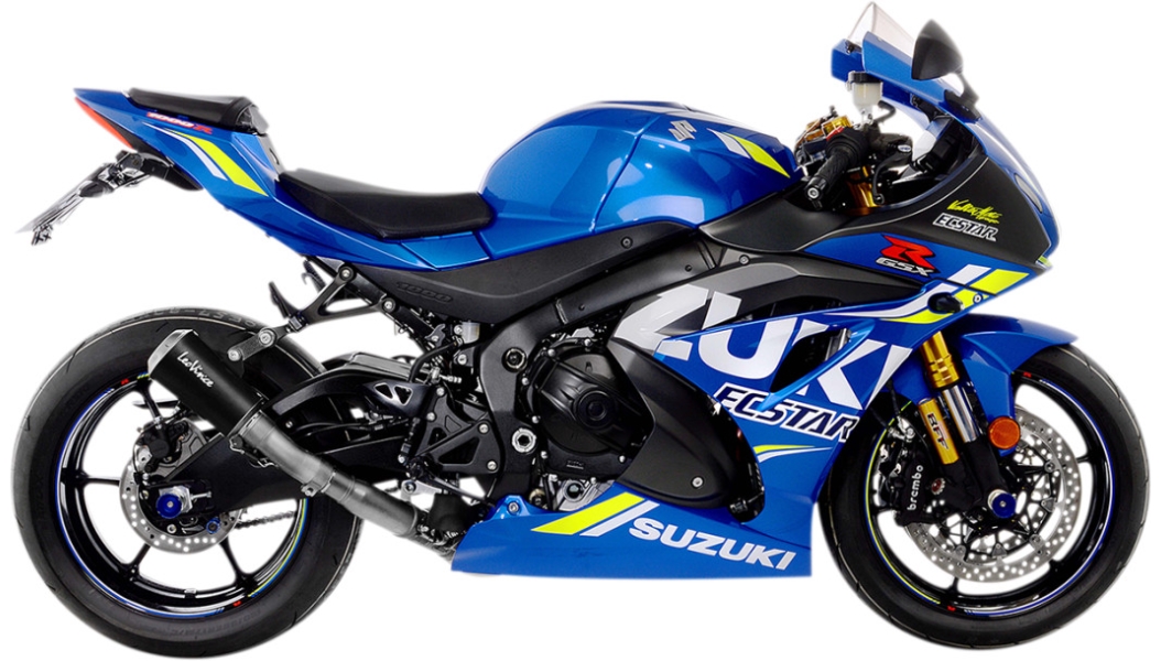 LV-10 Slip-On - Carbon Muffler - Stainless End Cap