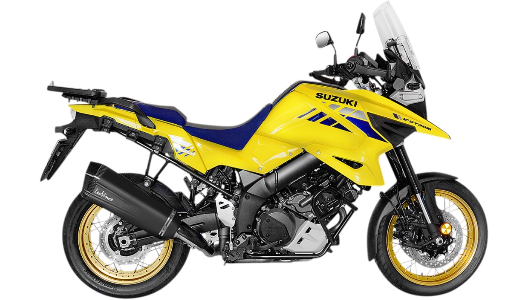 LV-12 Slip-On - Black Stainless Muffler