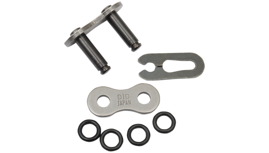 Clip Connecting link for 520VO V series O-Ring Chain - Black/Gold