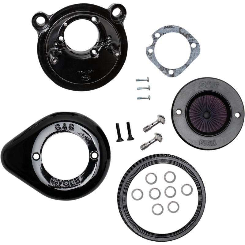 Air Stinger Stealth Air Cleaner Kit - Gloss Black