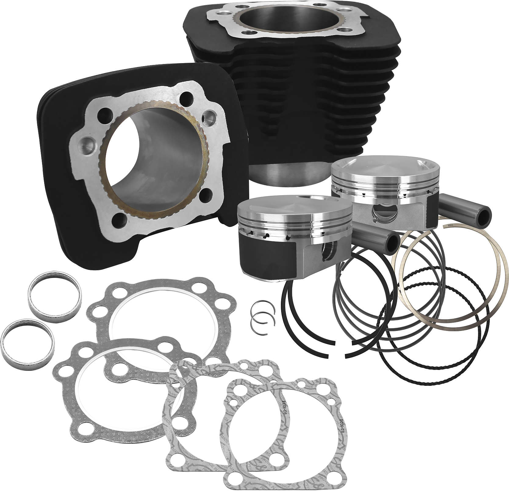 1250CC Conversion Kit - 10.3:1 Compression - Black