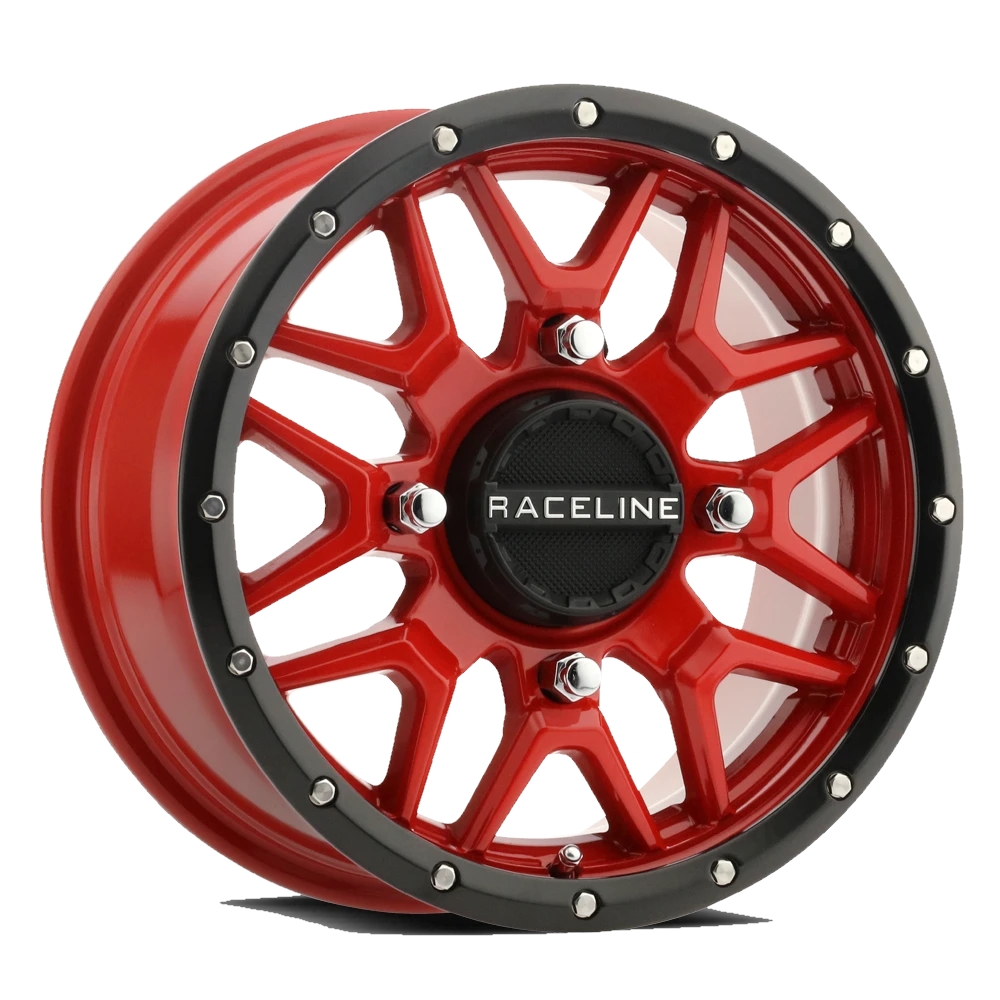 A94 Krank Wheel - 15x7 - 5+2 Offset - 4/137 - Black/Red
