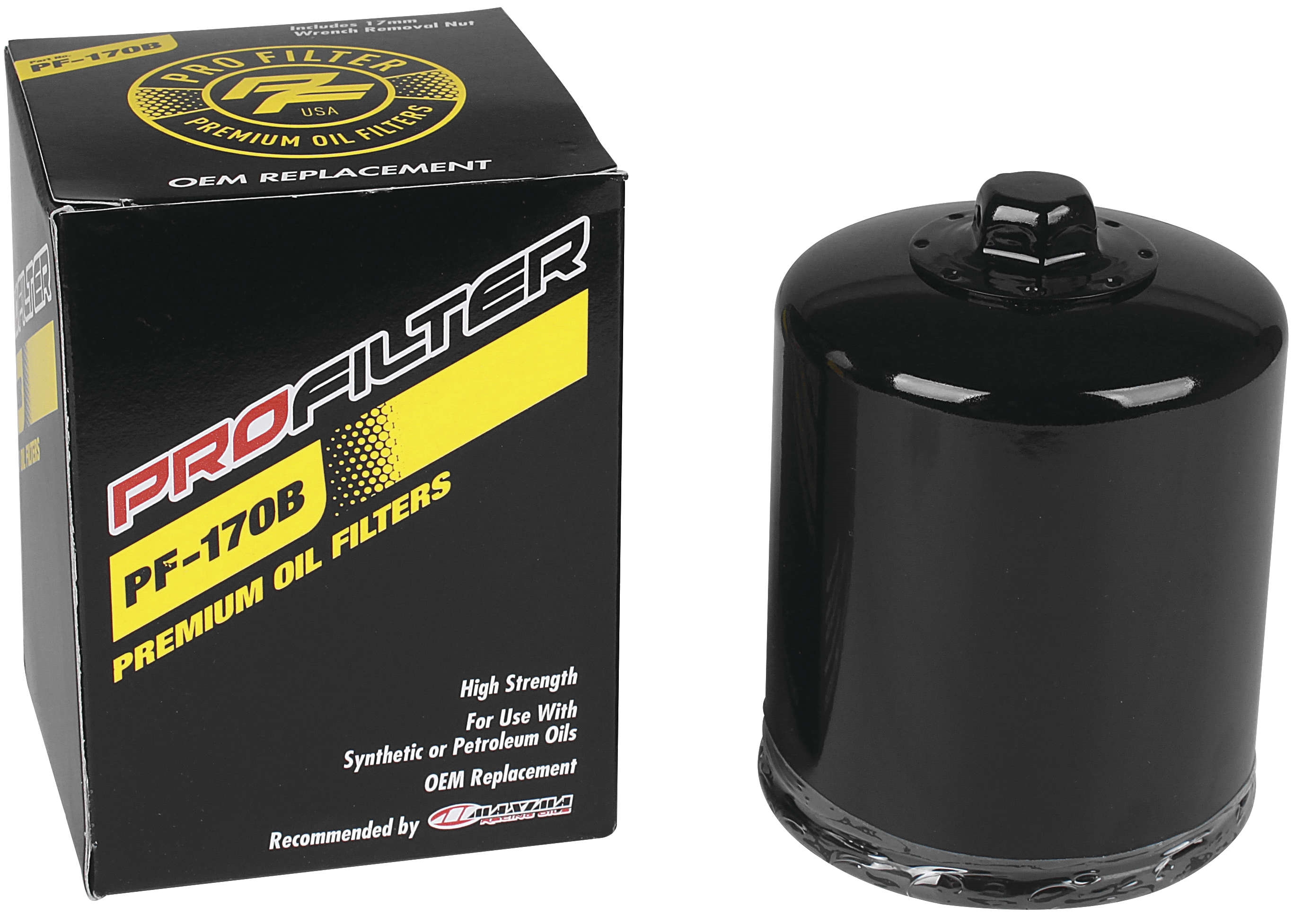 Premium Oil Filter - Black