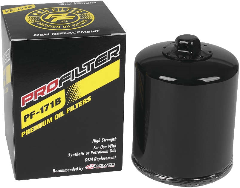 Premium Oil Filter - Black