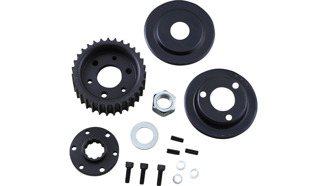 1-1/2in. Front Pulleys for BDL Belt Drive Kit - 31T - 11mm
