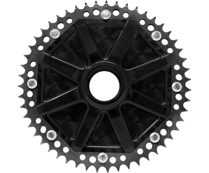 Universal Cush Drive Chain Conversion Systems  with Black Anodized Carrier - 51T